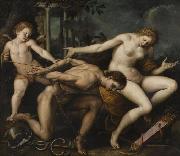 Isidoro Bianchi Allegory of Love and Wisdom oil painting